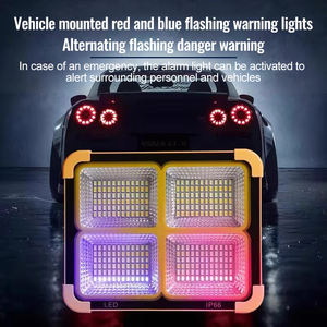 Petite lampe LED jaune rechargeable par USB Projecteur à énergie <span class=keywords><strong>solaire</strong></span> Lampes de camping d'urgence pour camping en plein air - Product Image 5