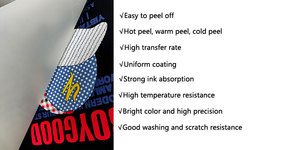 Dtf chuyển phim tấm A2 A3 A4 Pet dtf phim cho T-Shirts dệt kỹ thuật số nhiệt chuyển phim lớn Định dạng in ấn - Product Image 6