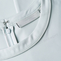 Nouvelle Arrivée 2026 – Abaya Musulmane Bleu Pâle Personnalisée pour Femme – Robe Longue Islamique Modeste et Élégante avec Fermeture Éclair pour le Ramadan