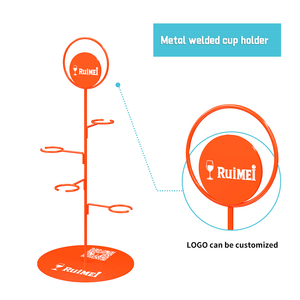 Meilleur vendeur : Support à cocktails, support à <span class=keywords><strong>champagne</strong></span> pour comptoir, support pour verres à vin, présentoir, tour à margaritas - Product Image 2