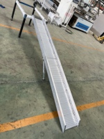 Rampe pliante manuelle de 3M pour camionnette voiture fauteuil roulant moto et capacité de charge 500Kg Rampes et échelles polyvalentes Produit
