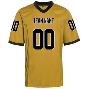 Kemeja seragam sublimasi gaya pakaian Olahraga kaus tim Amerika nama tim kustom pakaian sepak bola Amerika - Product Image 2