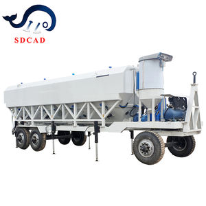 Fabrieks prijs draagbare cement silo hopper vliegas opslagcontainer type horizontaal 20GP container cement silo - Product Image 5