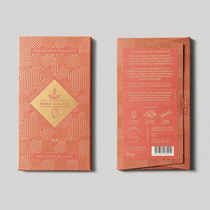 In ăn được nấm sô cô la thanh bao bì hộp tráng giấy sô cô la thanh bao bì hộp - Product Image 4