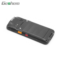 Lecteur de codes-barres portable Android PDA robuste 4G WIFI NFC RFID GPS avec lecteur d'empreintes digitales, best-seller, stock IP65 4000mAh