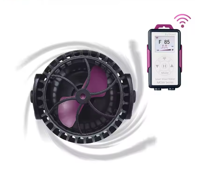 Jebao MOW-3 MOW-5 MOW-9 MOW-16 MOW-22 Wave Maker, Wireless WiFi LCD Control, Quiet Circulation Pump for Sea Tank