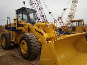 Bulldozer de roue de WA420-1 de KOMATSU avec des heures de travail inférieures de bon état fabriquées au Japon - Product Image 2