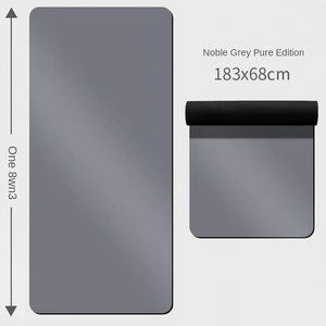 Tapete de <span class=keywords><strong>Yoga</strong></span> Antideslizante de Caucho Natural y PU de 5mm de Grosor para Ejercicios de Fitness - Product Image 6