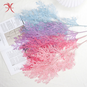 พวงหรีดดอกไม้ตกแต่งและพืชดอกไม้ประดิษฐ์สำหรับตกแต่งบ้าน - Product Image 1