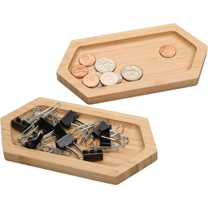 Plateau de présentation pour bagues en bois massif, plateau pour photographie de bijoux, plateau de rangement pour boucles d'oreilles en bambou et bois - Product Image 1
