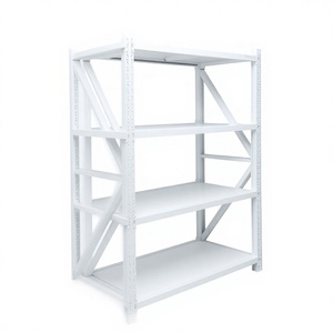 Estanterías de Almacenamiento Totalmente Metálicas con Vigas Ajustables, Solución Optimizadora de Espacio para Cuartos Traseros de Tiendas y Salas de Suministros de Laboratorio - Product Image 3