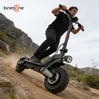 Scooter Eléctrico Todoterreno de 1200W, 60Km/H, 60V, Scooter Eléctrico Rápido para Adultos, Scooter Eléctrico de Doble Motor para Personas Pesadas