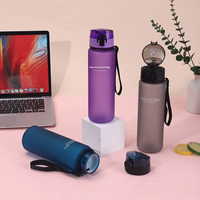 Nouvelle gourde de sport écologique grande capacité avec corde, boisson directe, résistante au froid, anti-chute, portable pour l'extérieur