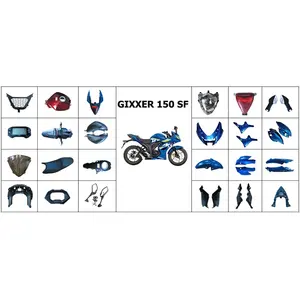 适用于Suz的KTD摩托车ABS塑料整流罩车身部件。GIXXER 150 SF