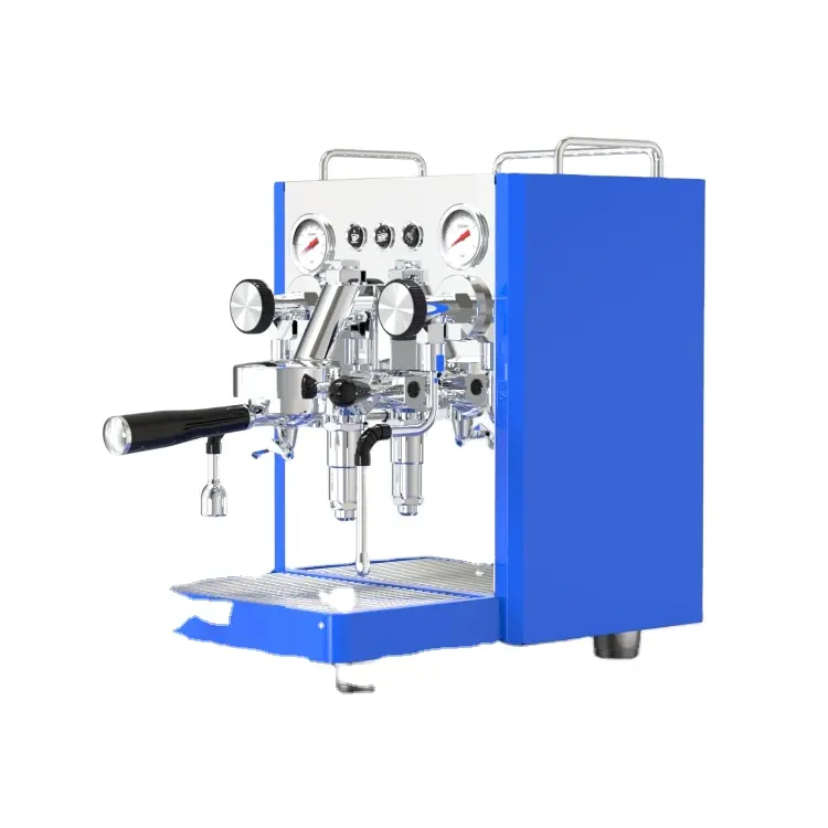 Cafetera OEM personnalisé espresso italiana pompe à palettes rotative automatique cafetières expresso machine à café commerciale