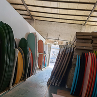 Planche de surf hydrofoil en carbone intégral de 5 pieds pour le surf, le wake et le wing foil