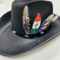 Épingles et badges personnalisés drapeaux nationaux, émail souple, émail dur, drapeaux classiques USA Mexique, en métal pour chapeau et plume