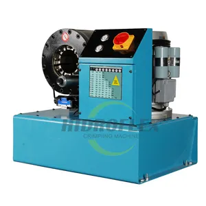 Second Hand 2 Inch Hydraulic Pipe Pressing Machine With 12 Die Sets P20 Hose Crimping Machine For Hose Repair