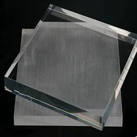 Plaque acrylique PMMA extrudée transparente sur mesure, épaisseur de précision, panneau plastique transparent découpé sur mesure pour la protection
