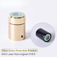Capuchon de protection d'objectif laser MAX 12.8*9.4mm pour connecteur de sortie QBH de laser à fibre