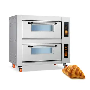 Wholesale Double Layer Baking Machine For Small Business Pizza/Bakery Machine Baking Equipment