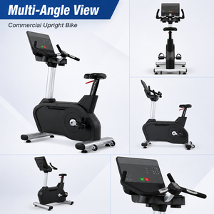 Clearance Sale Magnetic Upright Stationary Bike Indoor Cycling Bike Home Commercial Gym Cardio Workout <b>Exercise</b> Bike - Product Image 4