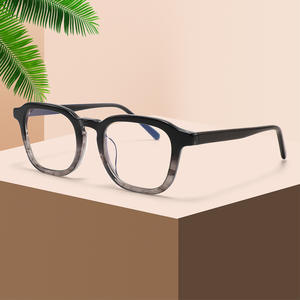 Montures de lunettes rectangulaires Conchen 8066, monture intégrale en acétate, unisexe, protection contre la lumière bleue, tendance de la mode - Product Image 3