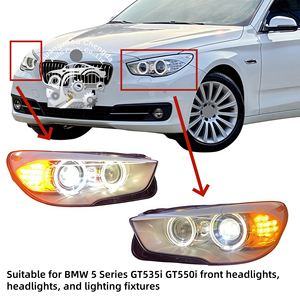 Faros delanteros HID de xenón OEM de primera calidad, repuesto directo para BMW 5 Series 550i 528i <span class=keywords><strong>535d</strong></span> GT F07, montaje de faros de alto rendimiento - Product Image 2