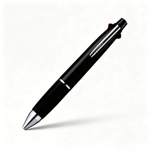 Stylo multifonctionnel 4-en-1 MSXE5-1000-38 Jetstream, stylo bille 4 couleurs 0,38 mm et crayon mécanique 0,5 mm avec gomme - Product Image 1