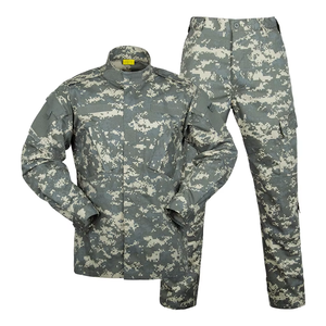 Vêtements tactiques ACU uniforme bleu marine chemises pantalon Camouflage <span class=keywords><strong>tenue</strong></span> tactique instructeur formation sécurité respirant été - Product Image 4