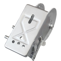 Treuil manuel pour remorque de bateau 600 lb avec câble ou sangle, galvanisé