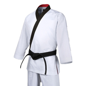 Hot Sale Custom Logo Martial Arts Wear Karate Uniform Set Premium Quality Long Sleeves Adult BJJ Karate Uniform Set for Sale - Product Image 4