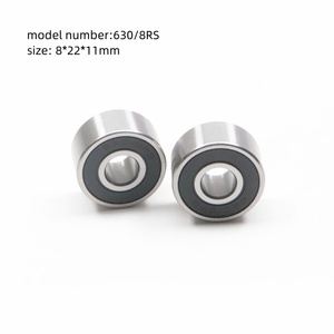 ตลับลูกปืนเม็ดกลมแบบหนาขนาดเล็ก630/8RS 608-2RS 608 630/8RS ตลับลูกปืนเม็ดกลมร่องลึก8X22X11มม. สำหรับเครื่องมือไฟฟ้า - Product Image 3