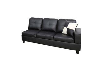 High Quality Modern Modular Leather Sectional <b>Sofa</b> Convertible Hot Seller Living Room Furniture with Removable <b>Sleeper</b> Home Set - Product Image 3