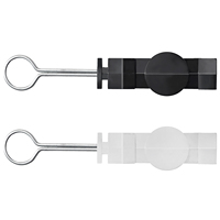 Collier de serrage de type S pour l'installation de câbles de réseau aérien, accessoires de fibre FTTH, collier de serrage compatible avec le réseau