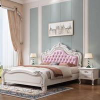 Lit rembourré moderne et simple pour adultes, tailles Queen et King, lit de luxe moelleux avec rangement, cadre de lit élégant, mobilier de chambre, vente en gros pour appartements