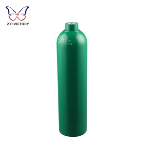 ZX TPED 0.5L 200bar Réservoir de plongée sous-marine Cylindre de gaz en aluminium Réservoir d'oxygène respiratoire portable
