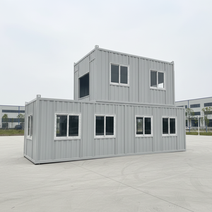 Maisons conteneurs préfabriquées modulaires portables pliables de 20 et 40 pieds, 2, 3, 4 ou 5 chambres, à <span class=keywords><strong>vendre</strong></span>, pour bureaux et bâtiments - Product Image 2