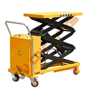 Automatic Lift Table Jack electric factory sale Lift Table 500Kg Movable Lifting Table Motor warehouse use