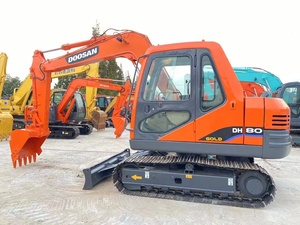รถขุดขนาดเล็กมือสองจากเกาหลี Doosan DH80 คุณภาพสูง ใช้งานน้อย 8 ตัน รถแบคโฮมือสอง Doosan DH80 ลดราคา - Product Image 3