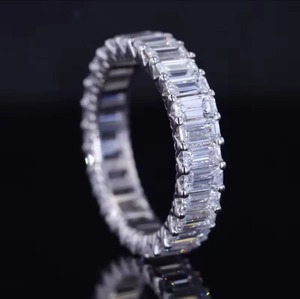 High Quality Moissanite Engagement <b>Ring</b> For Women Suitable For Daily Wear <b>Wedding</b> Events And Celebrations Available For Sale - Product Image 6