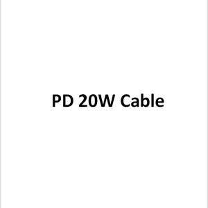 PD كابل شاحن للهاتف مزود بمنفذ USB-C بقوة 20 واط موديل 14 13 12 11 Plus Pro Max X PD كابل شحن سريع من النوع C