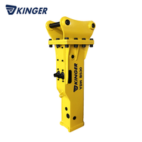 Marteau hydraulique lourd pour excavatrice, accessoire de démolition et de brise-roche pour projets de construction