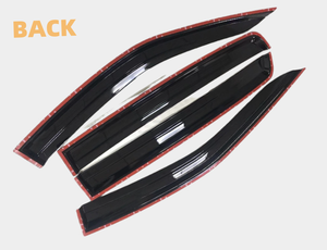 Visera <span class=keywords><strong>de</strong></span> ventana <span class=keywords><strong>de</strong></span> plástico ABS <span class=keywords><strong>de</strong></span> alta calidad, protección contra el viento para Ranger T9 2023 +, accesorios para coche - Product Image 5