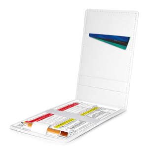 Carnet de scores de golf en cuir avec logo personnalisé, design OEM, vente chaude, porte-cartes de scores de golf - Product Image 4