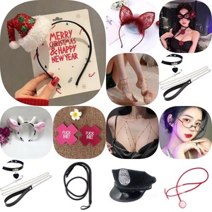 Accessoires de lingerie Lemon Story : Coiffes, Patchs mammaires, Masques oculaires, Fouet, Vibrateur - Collection 123 - Product Image 1