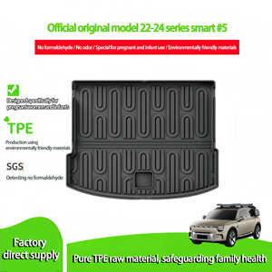 Tappetino per Bagagliaio (Cargo Liner) in TPE Personalizzato per Smart 2024 # 5 - Impermeabile, Resistente allo Sporco, Certificato REACH e CE, Spedizione Rapida - Product Image 2