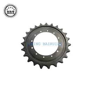 Ruota del rimorchio r225/75 r225 rullo cingolato r225 gruppo regolatore cingoli parti del carrello dell'escavatore