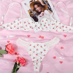 <span class=keywords><strong>Soutien</strong></span>-<span class=keywords><strong>gorge</strong></span> push-up fin en dentelle couleur unie simple et élégant pour femme, idéal pour l'été, pour poitrines petites et grandes - Product Image 6