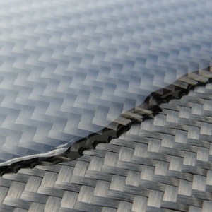 Tela de fibra de carbono estabilizada 3K de 200gsm, rollo de tela de tejido liso de sarga de 100m de longitud para tablas de surf, compuesto de resina epoxi - Product Image 6
